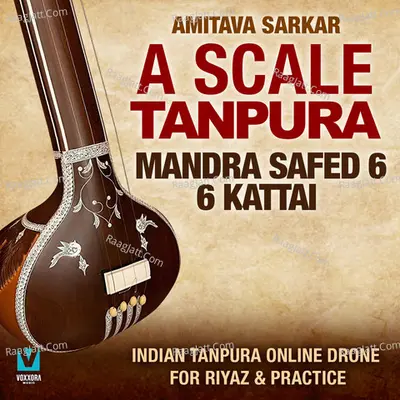 A Scale Tanpura - Mandra Safed 6, 6 Kattai (Indian Tanpura Online Drone For Riyaz &amp; Practice)