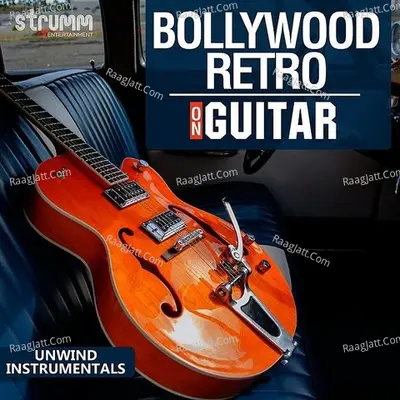 Bollywood Retro On Guitar Poster