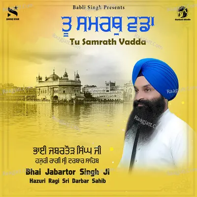 Bhai Jabartor Singh Ji Hazuri Ragi Sri Darbar Sahib Image
