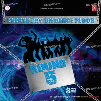 Everybody On Dance Floor Round Poster