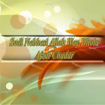 Sadi Nebhesi Allah Way Dhola - Afzal Chadar