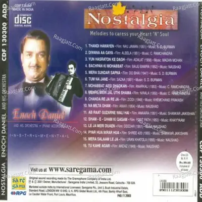 Nostalgia The Best Of Enoch Daniel - Enoch Daniels