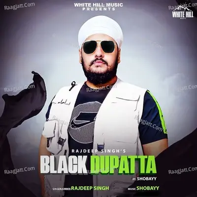 Black Dupatta Cover