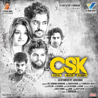 CSK - Charles Shaffiq Karthiga Poster