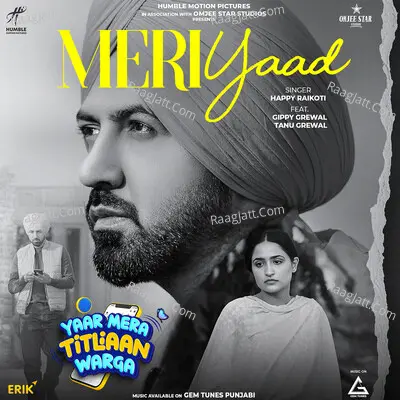 Meri Yaad (From "Yaar Mera Titliaan Warga") - Single Cover