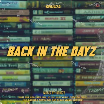 Back In The Dayz Poster