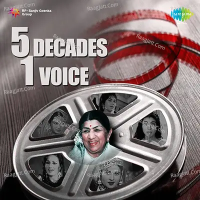 5 Decade 1 Voice Lata Mangeshkar Poster