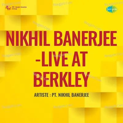 Nikhil Banerjee Live At Berkley Poster