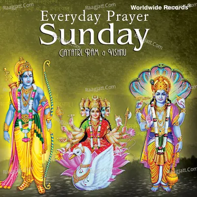 Everyday Prayer Sunday: Gayatri Ram & Vishnu Poster