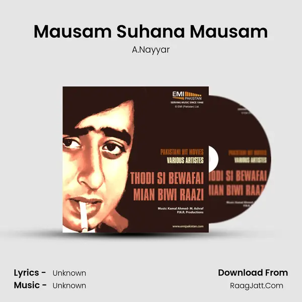 Mausam Suhana Mausam MP3 Song by A.Nayyar Cover