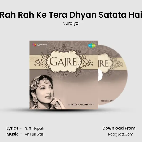 Rah Rah Ke Tera Dhyan Satata Hai MP3 Song by Suraiya Cover
