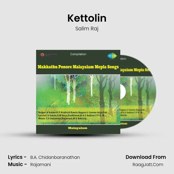 Kettolin MP3 Song by Salim Raj Cover