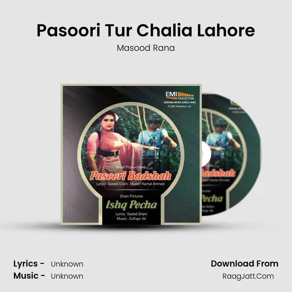 Pasoori Tur Chalia Lahore MP3 Song by Masood Rana Cover
