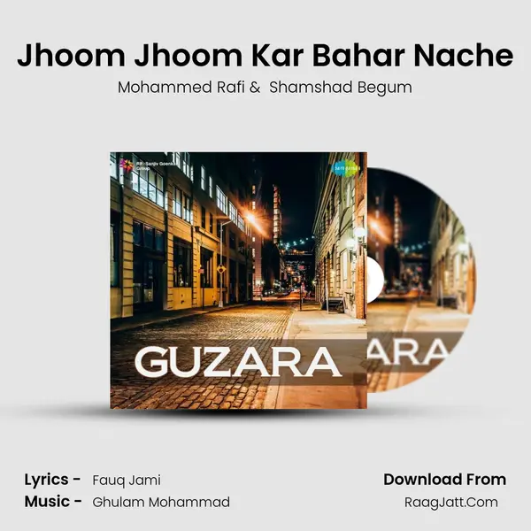 Jhoom Jhoom Kar Bahar Nache MP3 Song by Mohammed Rafi Cover