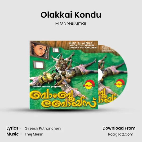 Olakkai Kondu MP3 Song by M G Sreekumar Cover