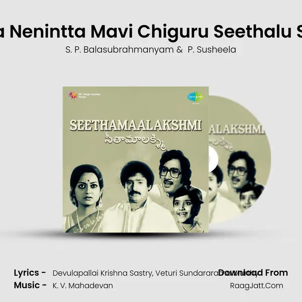 Nuvvittaa Nenintta Mavi Chiguru Seethalu Singaram MP3 Song by S. P. Balasubrahmanyam Cover