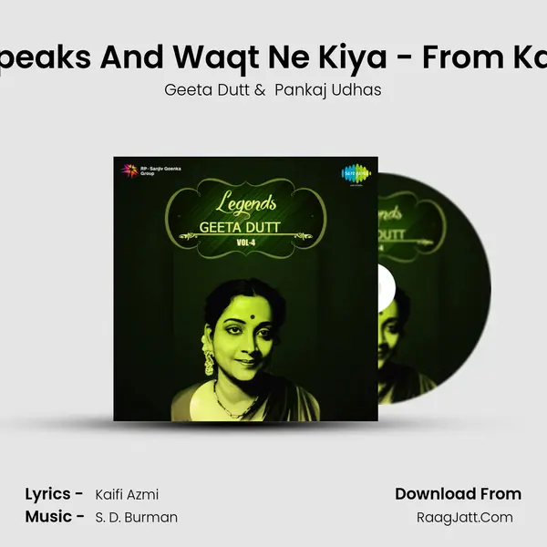 Pankaj Udas Speaks And Waqt Ne Kiya - From Kaagaz Ke Phool MP3 Song by Geeta Dutt Cover