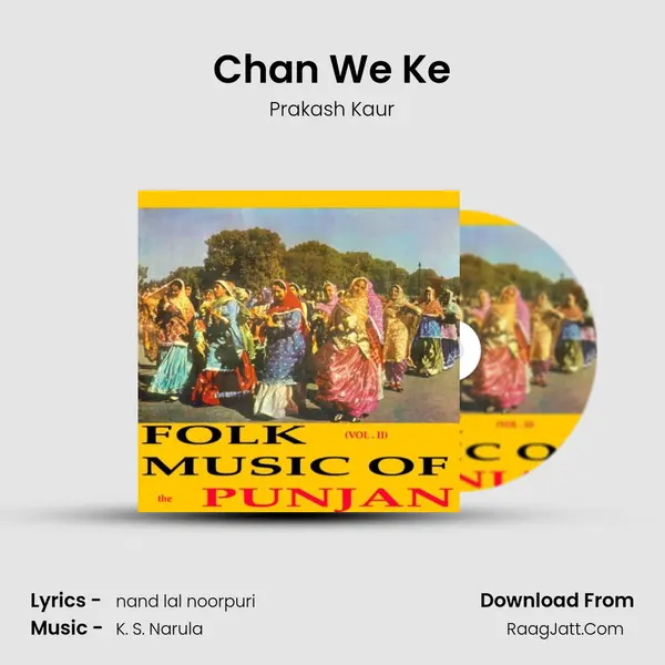 Chan We Ke MP3 Song by Prakash Kaur Cover