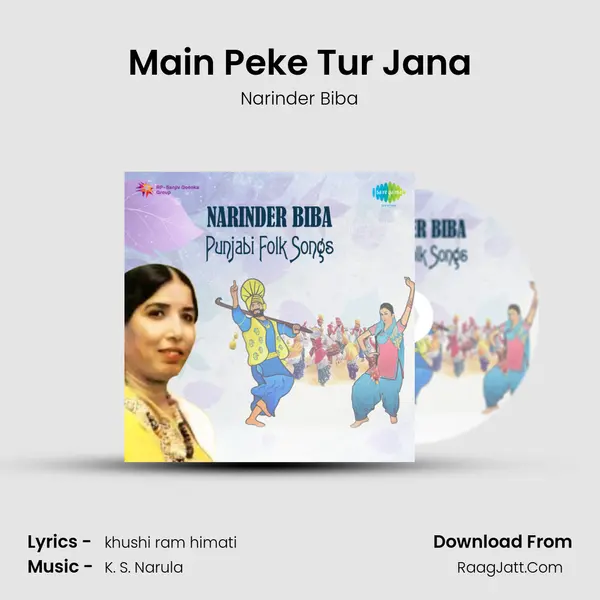 Main Peke Tur Jana MP3 Song by Narinder Biba Cover
