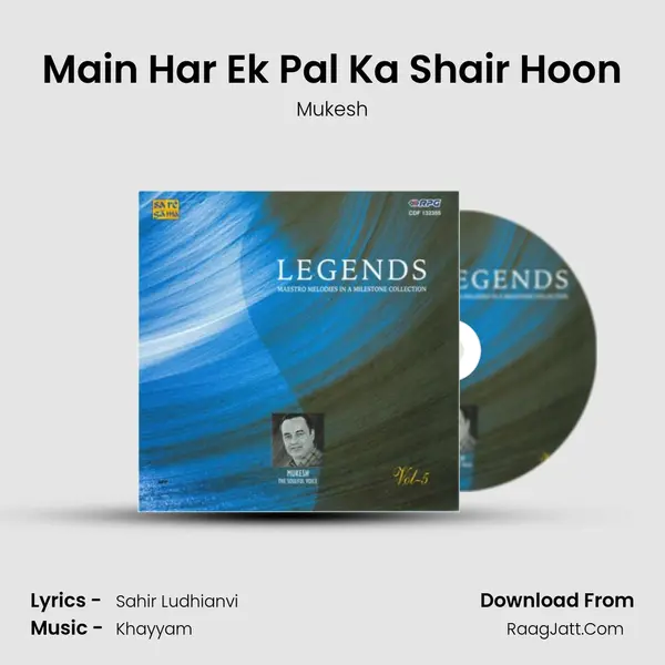 Main Har Ek Pal Ka Shair Hoon Cover