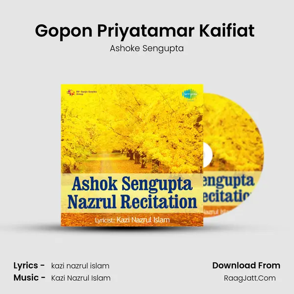 Gopon Priyatamar Kaifiat (Recitation) MP3 Song by Ashoke Sengupta Cover