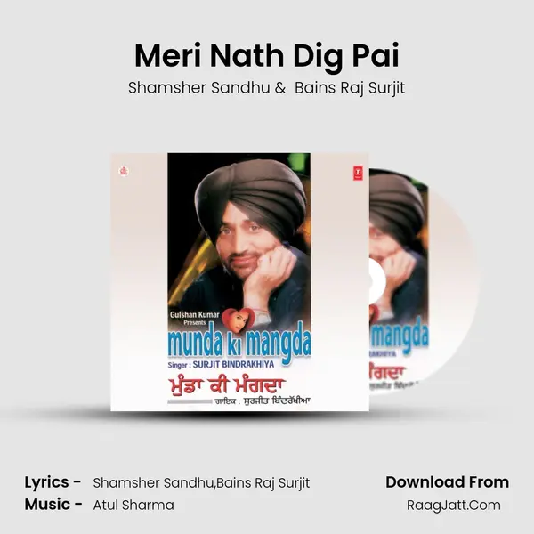 Meri Nath Dig Pai MP3 Song by Shamsher Sandhu Cover