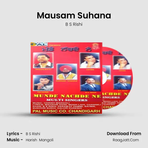 Mausam Suhana MP3 Song by B S Rishi Cover