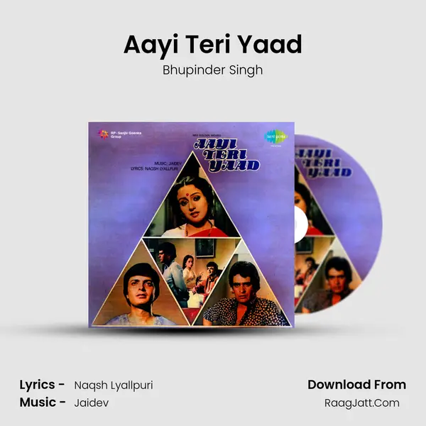 Aayi Teri Yaad MP3 Song by Bhupinder Singh Cover