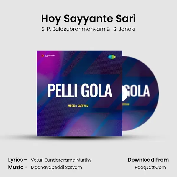 Hoy Sayyante Sari MP3 Song by S. P. Balasubrahmanyam Cover