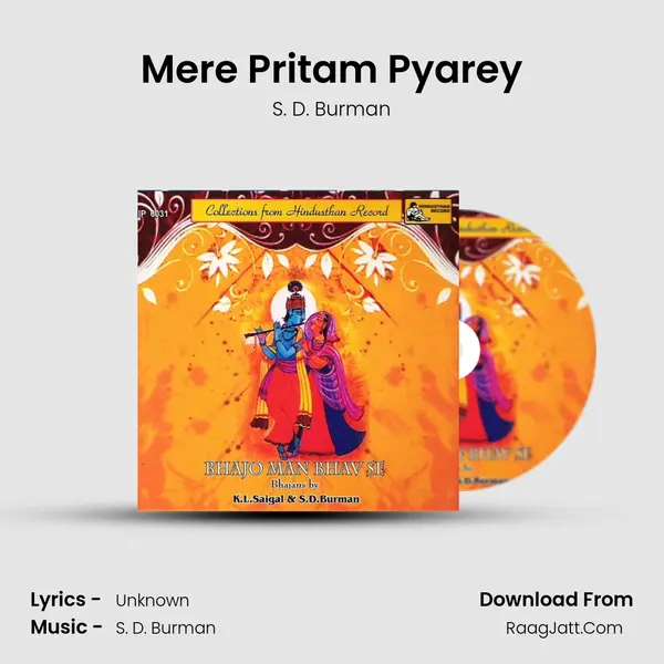 Mere Pritam Pyarey MP3 Song by S. D. Burman Cover