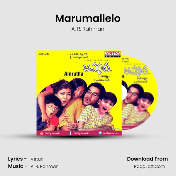Marumallelo MP3 Song by A. R. Rahman Cover