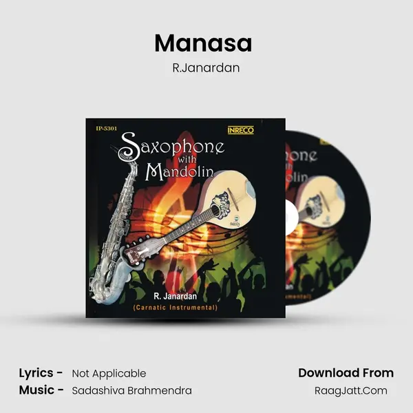 Manasa (Saxophone) MP3 Song by R.Janardan Cover