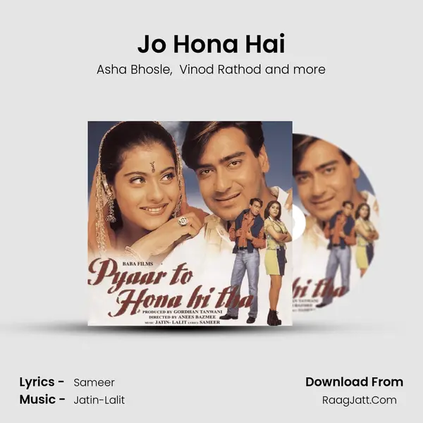 Jo Hona Hai MP3 Song by Asha Bhosle Cover