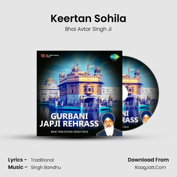 Keertan Sohila MP3 Song by Bhai Avtar Singh Ji Cover
