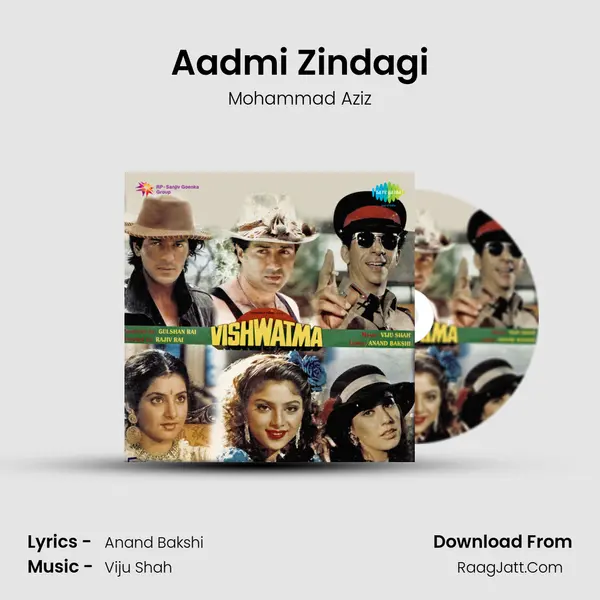Aadmi Zindagi MP3 Song by Mohammad Aziz Cover