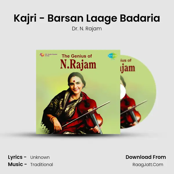 Kajri - Barsan Laage Badaria MP3 Song by Dr. N. Rajam Cover