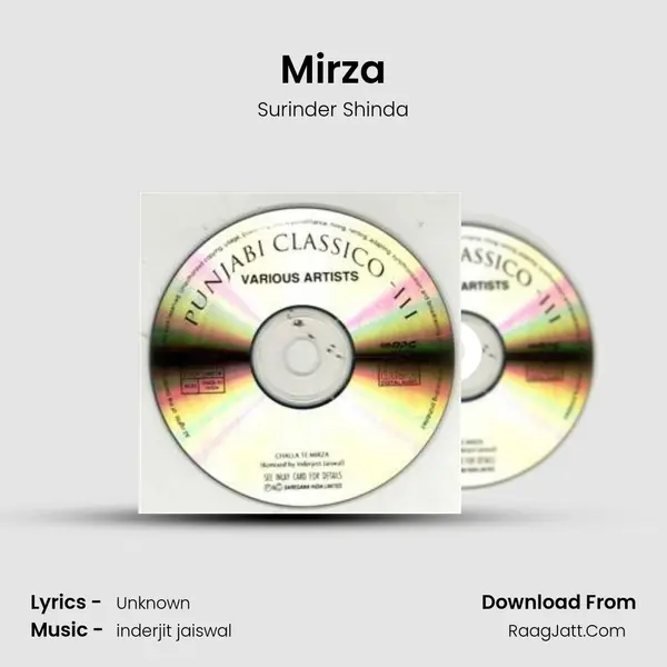 Mirza MP3 Song by Surinder Shinda Cover