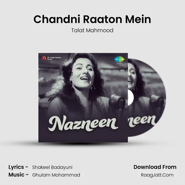 Chandni Raaton Mein MP3 Song by Talat Mahmood Cover