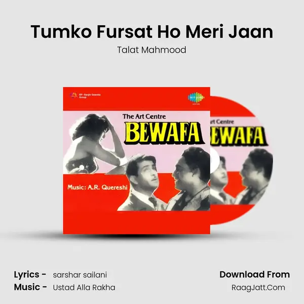 Tumko Fursat Ho Meri Jaan MP3 Song by Talat Mahmood Cover