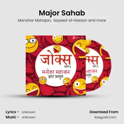 Major Sahab MP3 Song by Manohar Mahajan Cover
