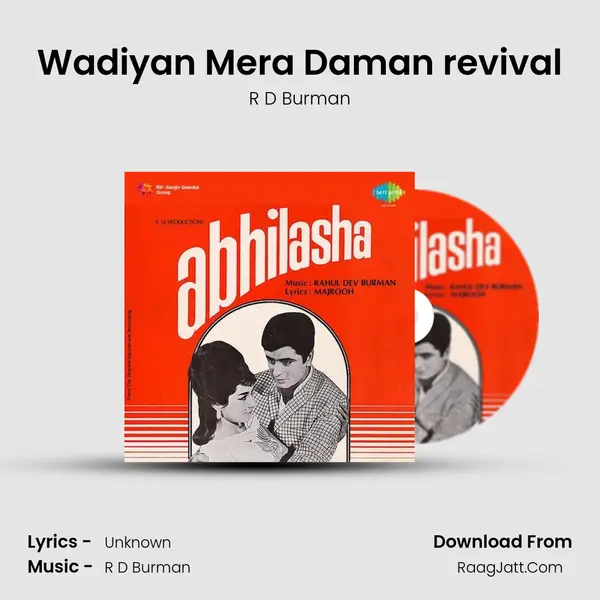 Wadiyan Mera Daman revival MP3 Song by R D Burman Cover