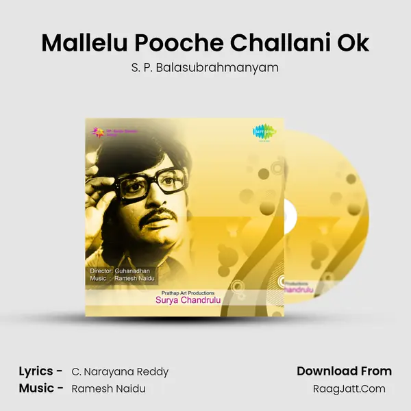 Mallelu Pooche Challani Ok MP3 Song by S. P. Balasubrahmanyam Cover