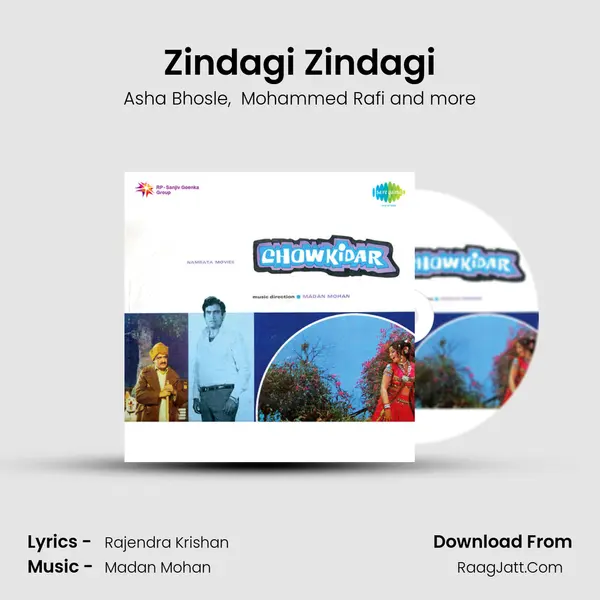 Zindagi Zindagi MP3 Song by Asha Bhosle Cover