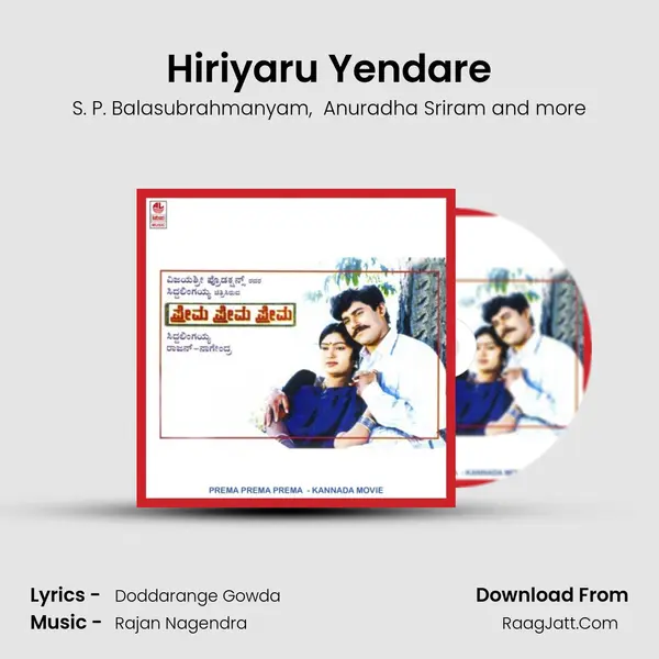 Hiriyaru Yendare MP3 Song by S. P. Balasubrahmanyam Cover