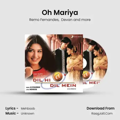 Oh Mariya MP3 Song by Remo Fernandes Cover