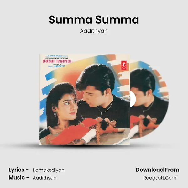 Summa Summa MP3 Song by Aadithyan Cover