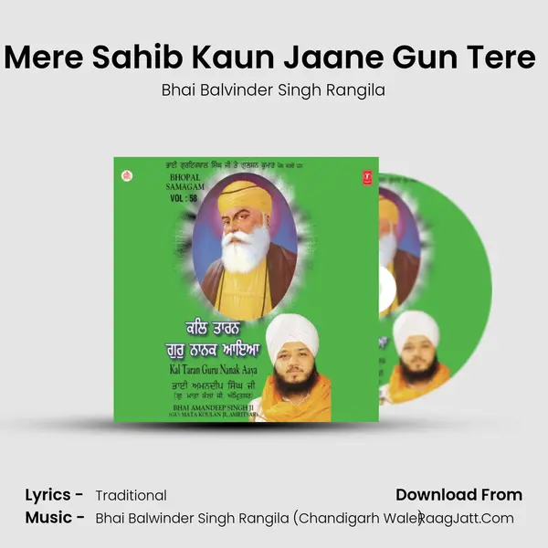 Mere Sahib Kaun Jaane Gun Tere (Vyakhya Sahit) MP3 Song by Bhai Balvinder Singh Rangila Cover