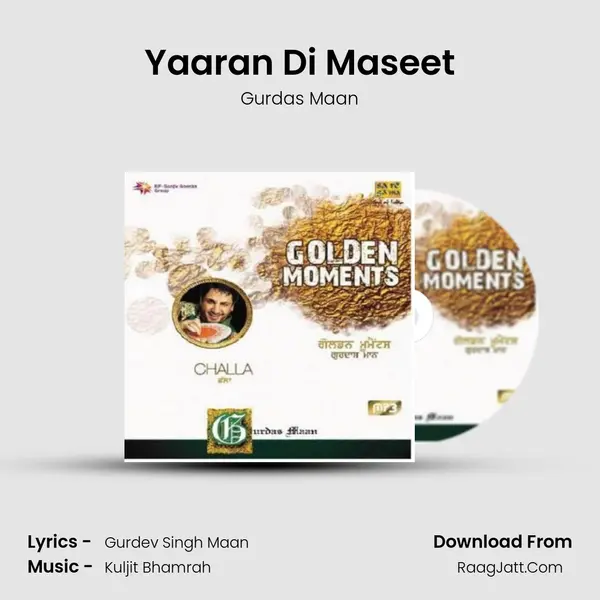 Yaaran Di Maseet MP3 Song by Gurdas Maan Cover