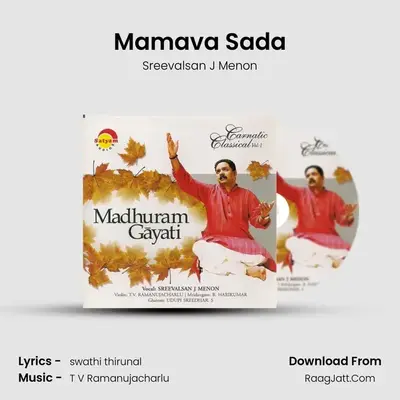Mamava Sada MP3 Song by Sreevalsan J Menon Cover