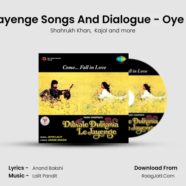 Dilwale Dulhania Le Jayenge Songs And Dialogue - Oye Kuljit Yaar And Songs MP3 Song by Shahrukh Khan Cover